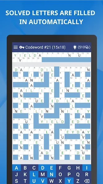 Взломанная Keywords — Codeword Puzzle  [МОД Menu] — стабильная версия apk на Андроид screen 4