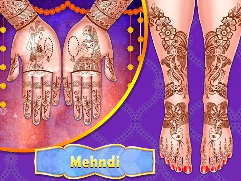 Скачать взлом Wedding Fashion Indian 2024 (Стилист моды индийской свадьбы)  [МОД Mega Pack] — полная версия apk на Андроид screen 1