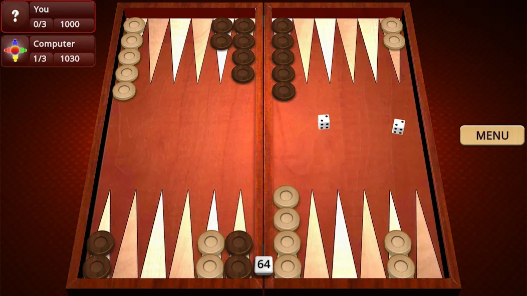 Скачать взлом Backgammon Mighty  [МОД Unlocked] — последняя версия apk на Андроид screen 1