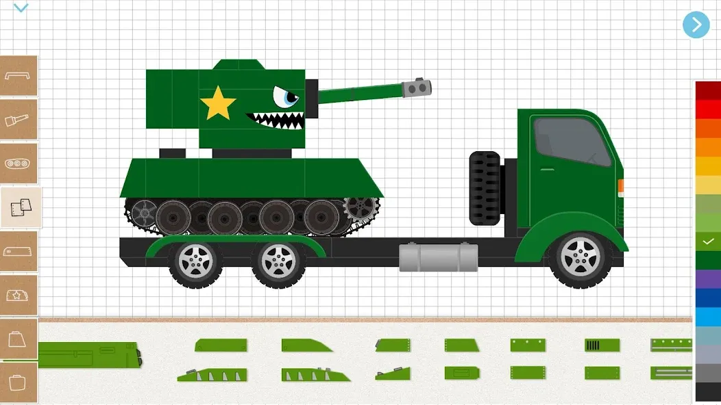 Скачать взлом Labo Tank-Armored Car & Truck (Лабо)  [МОД Mega Pack] — полная версия apk на Андроид screen 5