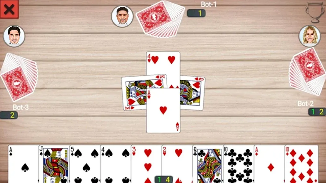 Скачать взлом Callbreak Prince: Card Game (Каллбрейк Принц)  [МОД Все открыто] — стабильная версия apk на Андроид screen 2