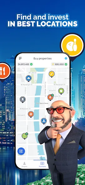 Скачать взломанную Landlord — Estate Trading Game (Лендлорд)  [МОД Меню] — стабильная версия apk на Андроид screen 3