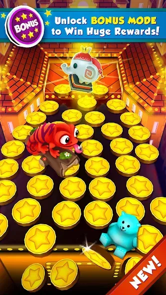 Взлом Coin Dozer — Carnival Prizes (Коин Дозер)  [МОД Много денег] — полная версия apk на Андроид screen 3