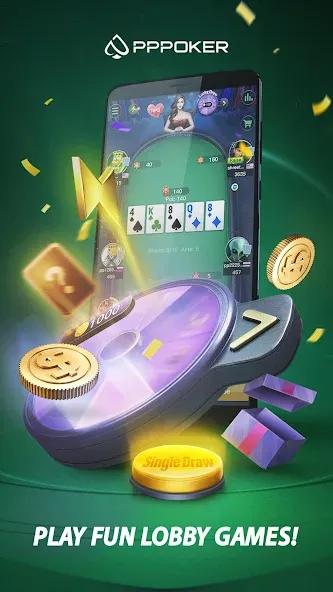 Скачать взломанную PPPoker-Home Games  [МОД Много денег] — стабильная версия apk на Андроид screen 1