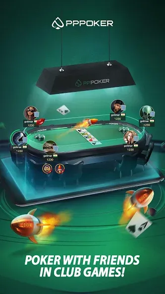 Скачать взломанную PPPoker-Home Games  [МОД Много денег] — стабильная версия apk на Андроид screen 4