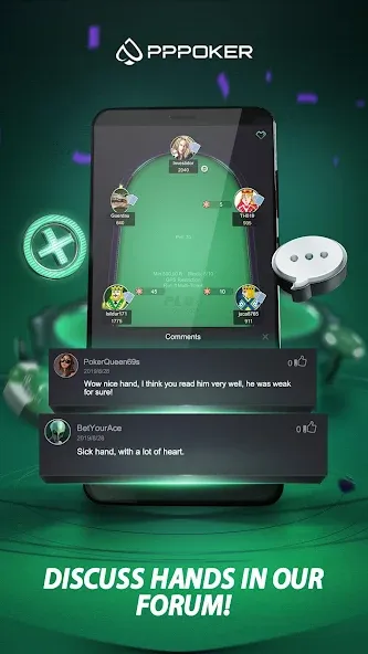 Скачать взломанную PPPoker-Home Games  [МОД Много денег] — стабильная версия apk на Андроид screen 5