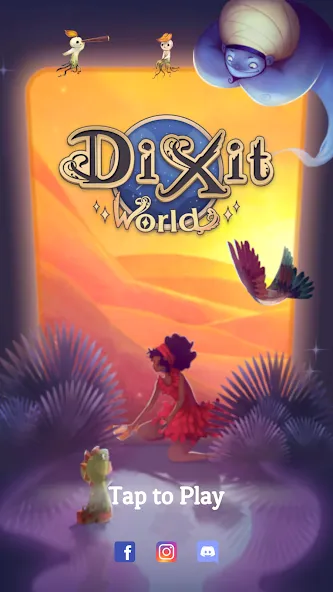 Взломанная Dixit World (Диксит Ворлд)  [МОД Меню] — полная версия apk на Андроид screen 1