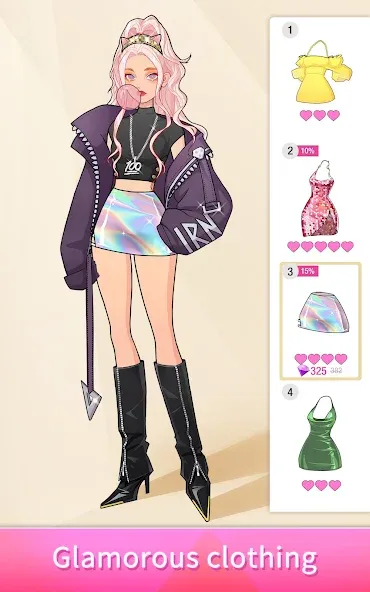 Скачать взломанную SuitU: Fashion Avatar Dress Up (уитУ)  [МОД Mega Pack] — стабильная версия apk на Андроид screen 4