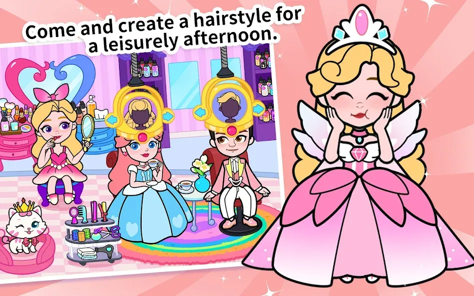 Скачать взломанную Paper Princess's Dream Castle  [МОД Бесконечные монеты] — полная версия apk на Андроид screen 4