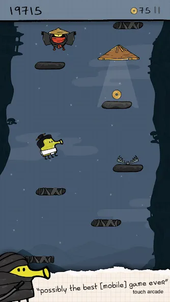 Скачать взломанную Doodle Jump (Дудл Джамп)  [МОД Mega Pack] — стабильная версия apk на Андроид screen 4