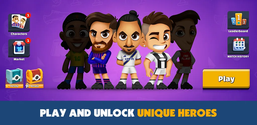 Скачать взлом Super Soccer 3v3 (Online) (упер футбол 3 на 3)  [МОД Unlimited Money] — последняя версия apk на Андроид screen 3