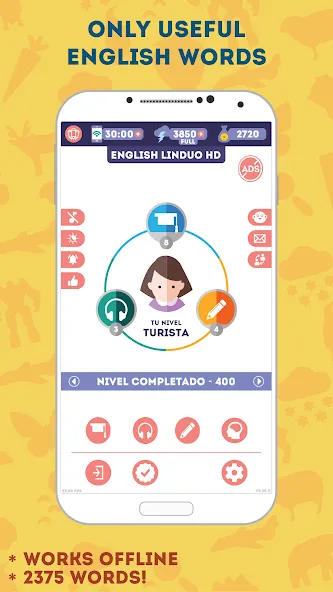 Скачать взломанную English for Beginners: LinDuo  [МОД Много денег] — полная версия apk на Андроид screen 3