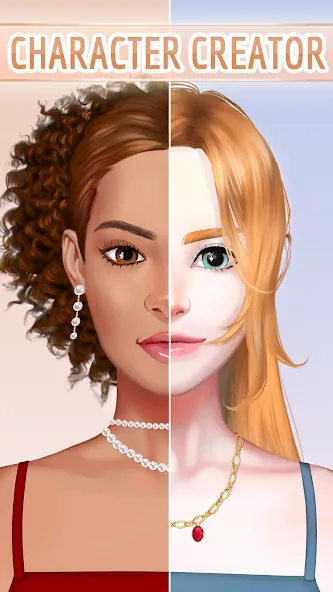 Скачать взлом Avatar Character: Girl Creator  [МОД Бесконечные деньги] — полная версия apk на Андроид screen 2