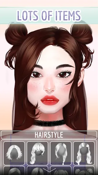 Скачать взлом Avatar Character: Girl Creator  [МОД Бесконечные деньги] — полная версия apk на Андроид screen 3