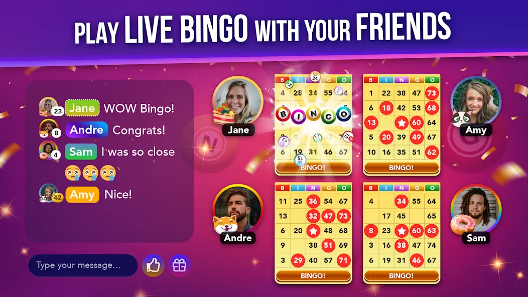 Скачать взломанную Live Play Bingo: Real Hosts (Лайв Плей Бинго)  [МОД Много денег] — последняя версия apk на Андроид screen 5