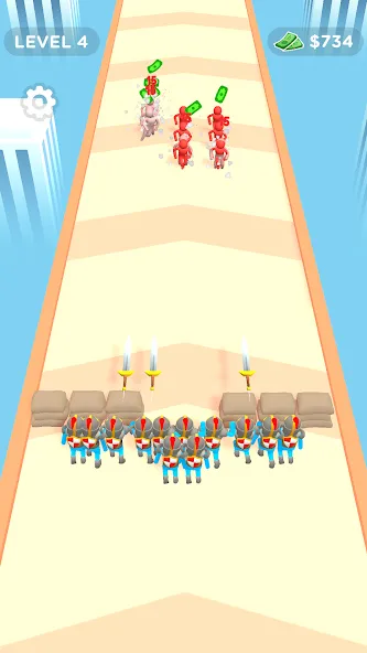 Скачать взлом Crowd Evolution!  [МОД Меню] — полная версия apk на Андроид screen 4