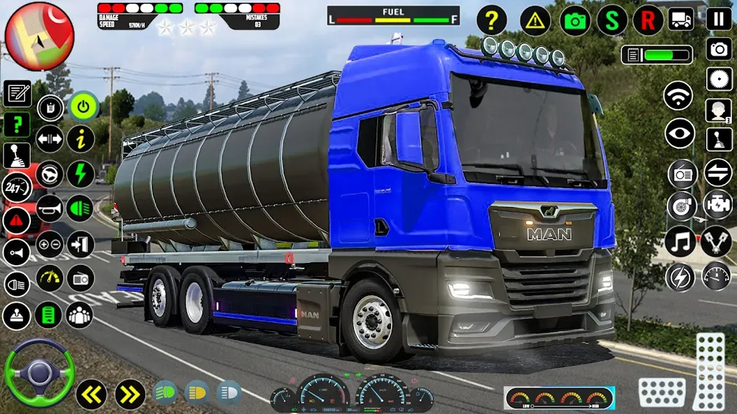 Скачать взломанную City Truck Simulator 2023  [МОД Mega Pack] — стабильная версия apk на Андроид screen 4