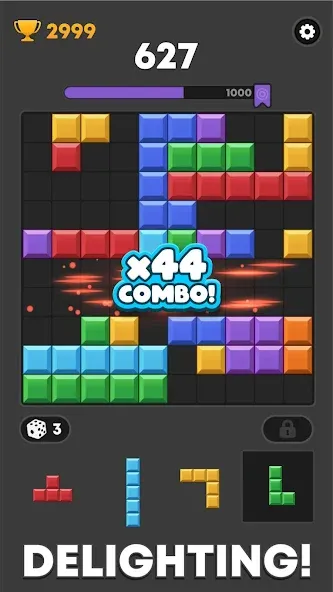 Скачать взлом Block Mania — Block Puzzle (Блок Мания)  [МОД Unlimited Money] — последняя версия apk на Андроид screen 3