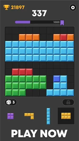 Скачать взлом Block Mania — Block Puzzle (Блок Мания)  [МОД Unlimited Money] — последняя версия apk на Андроид screen 4