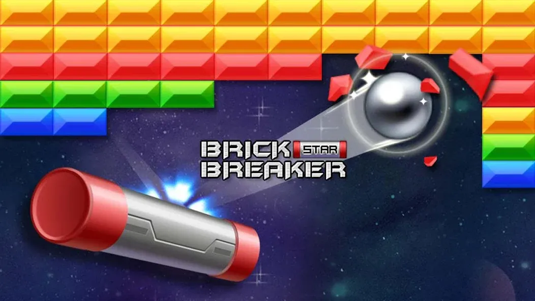 Взлом Brick Breaker Star: Space King  [МОД Все открыто] — полная версия apk на Андроид screen 2