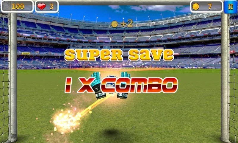 Взломанная Super Goalkeeper — Soccer Game (упер Вратарь)  [МОД Все открыто] — стабильная версия apk на Андроид screen 1