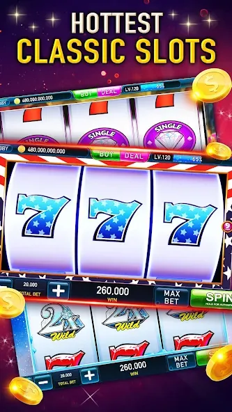 Скачать взлом Slots Cash:Vegas Slot Machines (Слотс Кэш)  [МОД Много денег] — последняя версия apk на Андроид screen 4