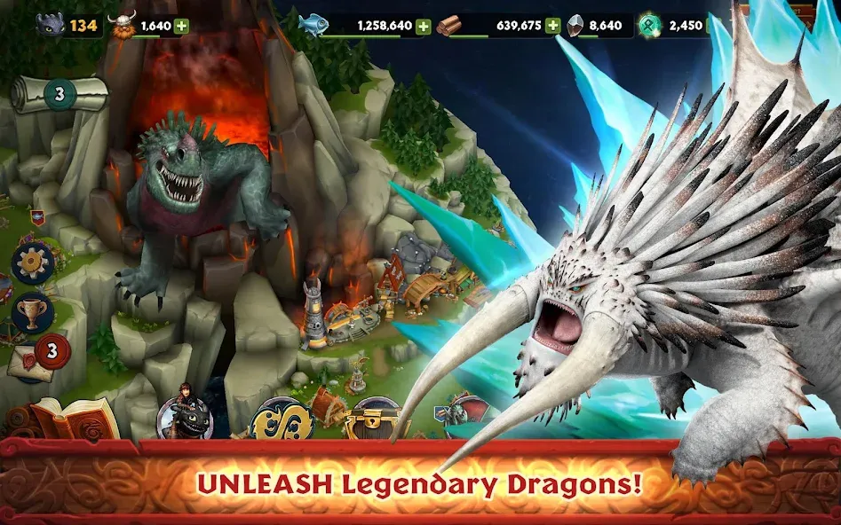 Взломанная Dragons: Rise of Berk (Драгонс)  [МОД Mega Pack] — последняя версия apk на Андроид screen 5