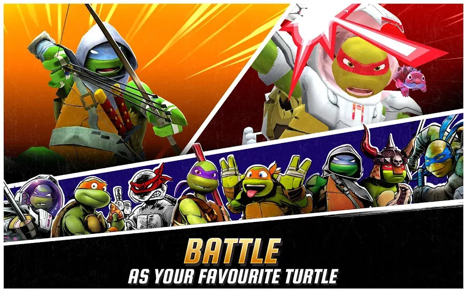 Взломанная Ninja Turtles: Legends  [МОД Много денег] — последняя версия apk на Андроид screen 5