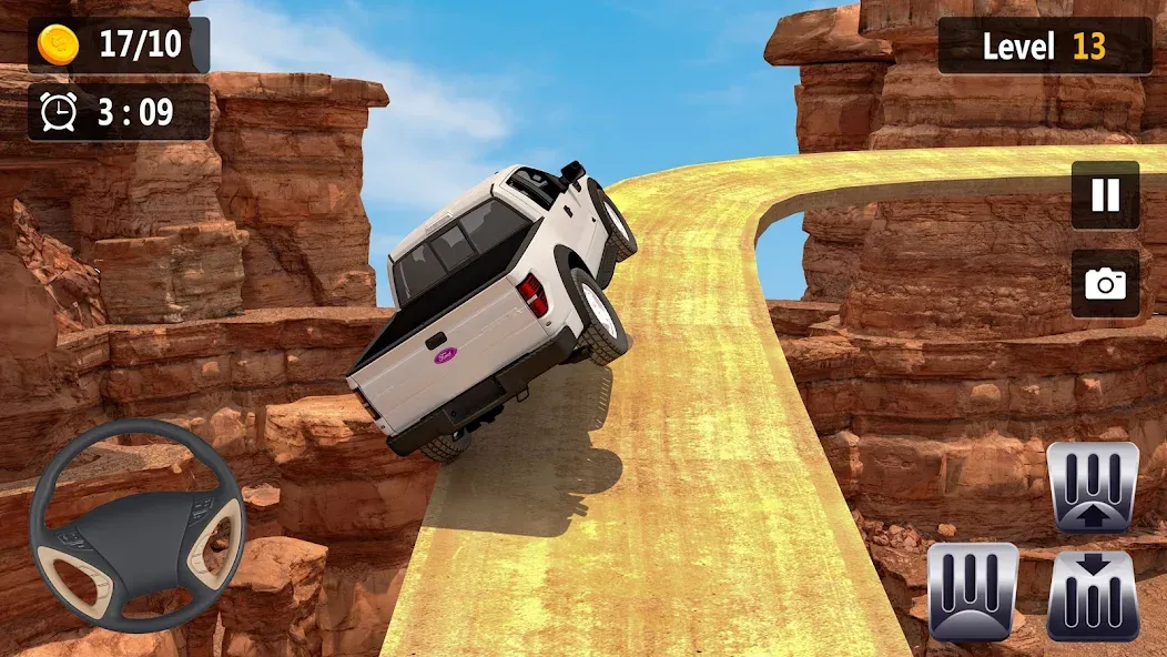 Взломанная Mountain Driving: 4×4 Climb  [МОД Mega Pack] — стабильная версия apk на Андроид screen 2