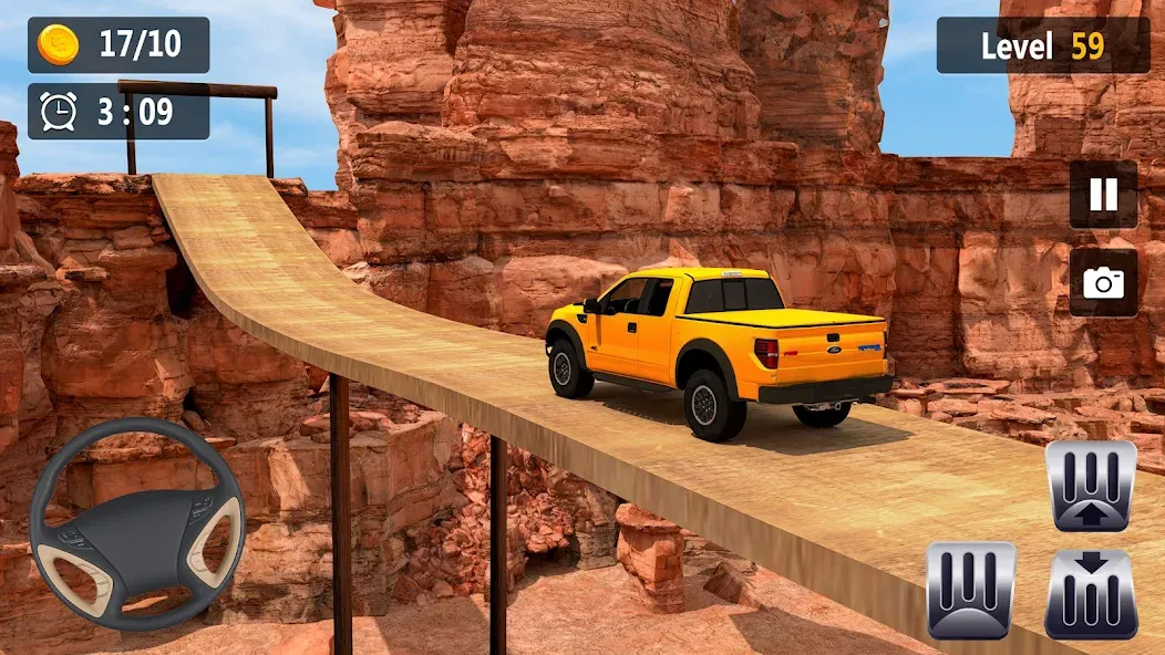 Взломанная Mountain Driving: 4×4 Climb  [МОД Mega Pack] — стабильная версия apk на Андроид screen 3