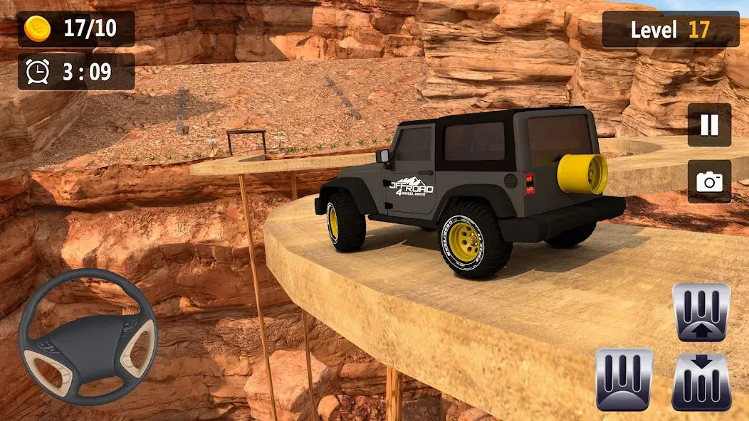 Взломанная Mountain Driving: 4×4 Climb  [МОД Mega Pack] — стабильная версия apk на Андроид screen 4