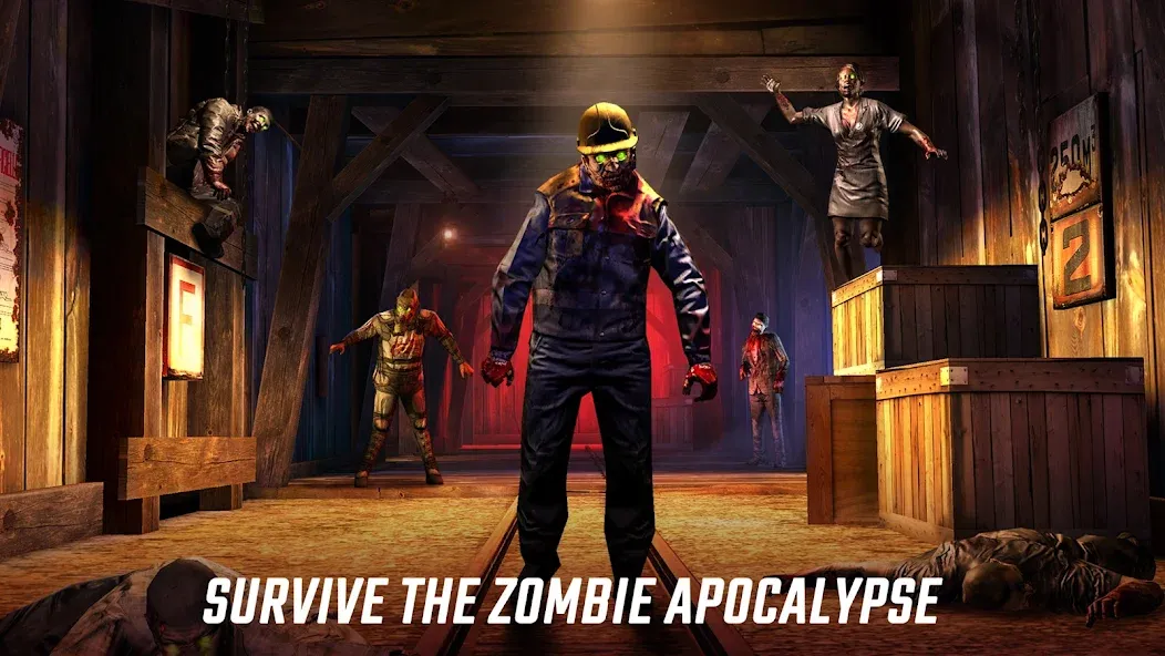 Взломанная Dead Trigger 2 FPS Zombie Game (ДЕАД ТРИГГЕР 2)  [МОД Unlimited Money] — стабильная версия apk на Андроид screen 1