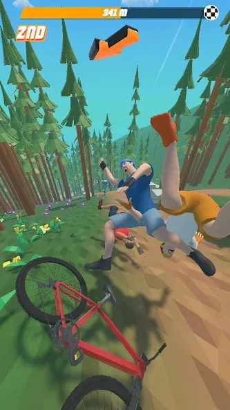 Взломанная Bike Hill 3D (Байк Хилл 3Д)  [МОД Все открыто] — полная версия apk на Андроид screen 3