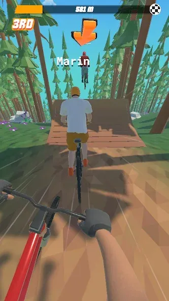 Взломанная Bike Hill 3D (Байк Хилл 3Д)  [МОД Все открыто] — полная версия apk на Андроид screen 5