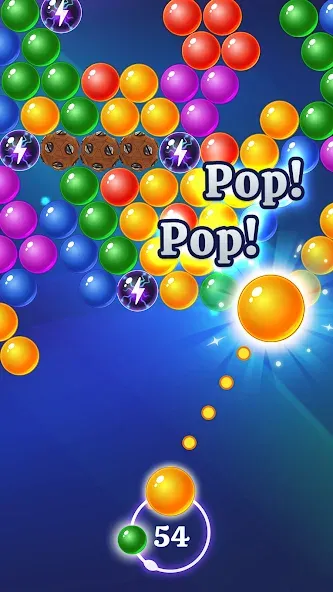 Взломанная Bubble Shooter Games  [МОД Бесконечные деньги] — полная версия apk на Андроид screen 4