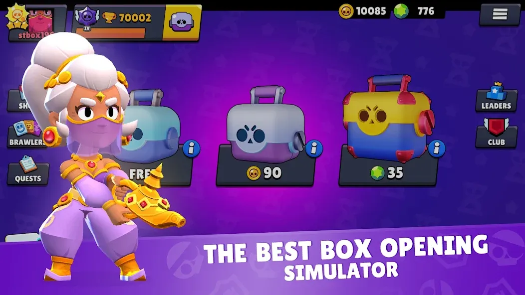 Взлом Star Box Simulator for BS  [МОД Меню] — стабильная версия apk на Андроид screen 1