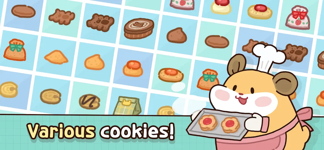 Скачать взлом Hamster Cookie Factory  [МОД Бесконечные монеты] — стабильная версия apk на Андроид screen 2