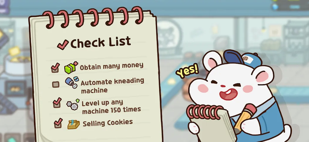 Скачать взлом Hamster Cookie Factory  [МОД Бесконечные монеты] — стабильная версия apk на Андроид screen 3