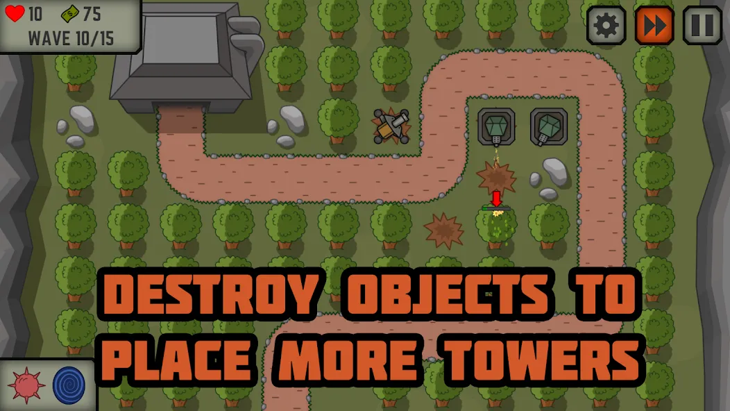 Скачать взлом Tactical War: Tower Defense  [МОД Бесконечные деньги] — стабильная версия apk на Андроид screen 4