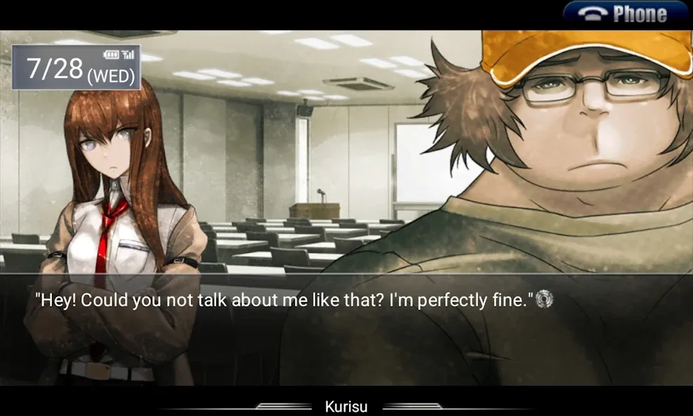 Взломанная STEINS;GATE  [МОД Menu] — последняя версия apk на Андроид screen 3