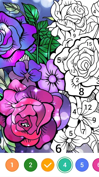 Взлом Magic Paint: Color by number (Магик Пейнт)  [МОД Unlocked] — последняя версия apk на Андроид screen 2