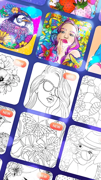Взлом Magic Paint: Color by number (Магик Пейнт)  [МОД Unlocked] — последняя версия apk на Андроид screen 3