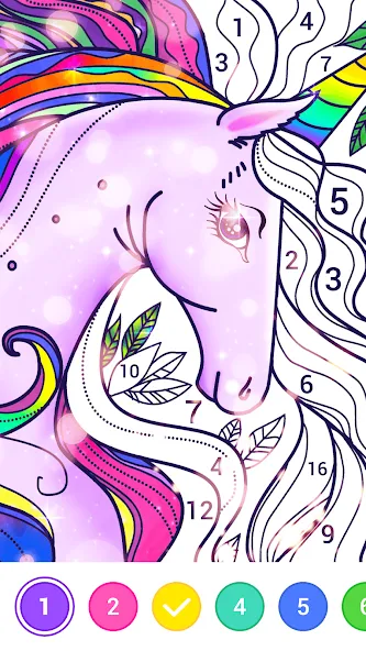 Взлом Magic Paint: Color by number (Магик Пейнт)  [МОД Unlocked] — последняя версия apk на Андроид screen 5