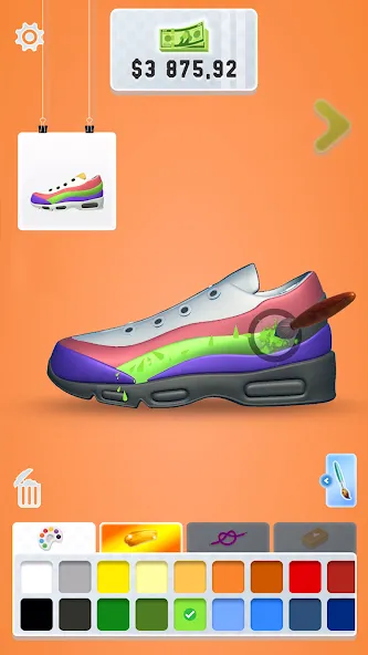 Взлом Sneaker Art! — Coloring Games  [МОД Бесконечные деньги] — стабильная версия apk на Андроид screen 3