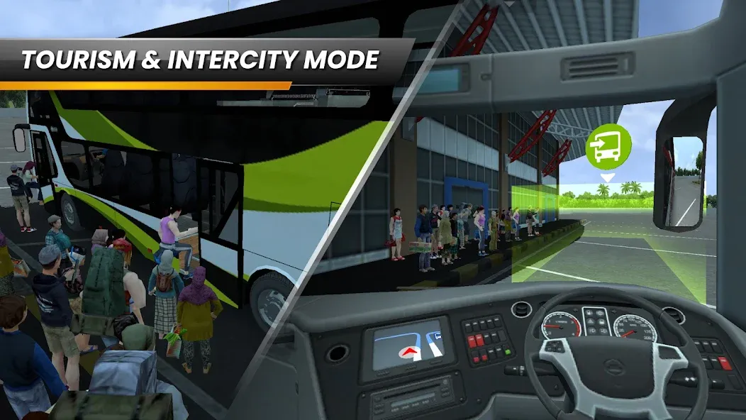 Взломанная Bus Simulator Indonesia (Бус Симулятор Индонезия)  [МОД Много денег] — полная версия apk на Андроид screen 4