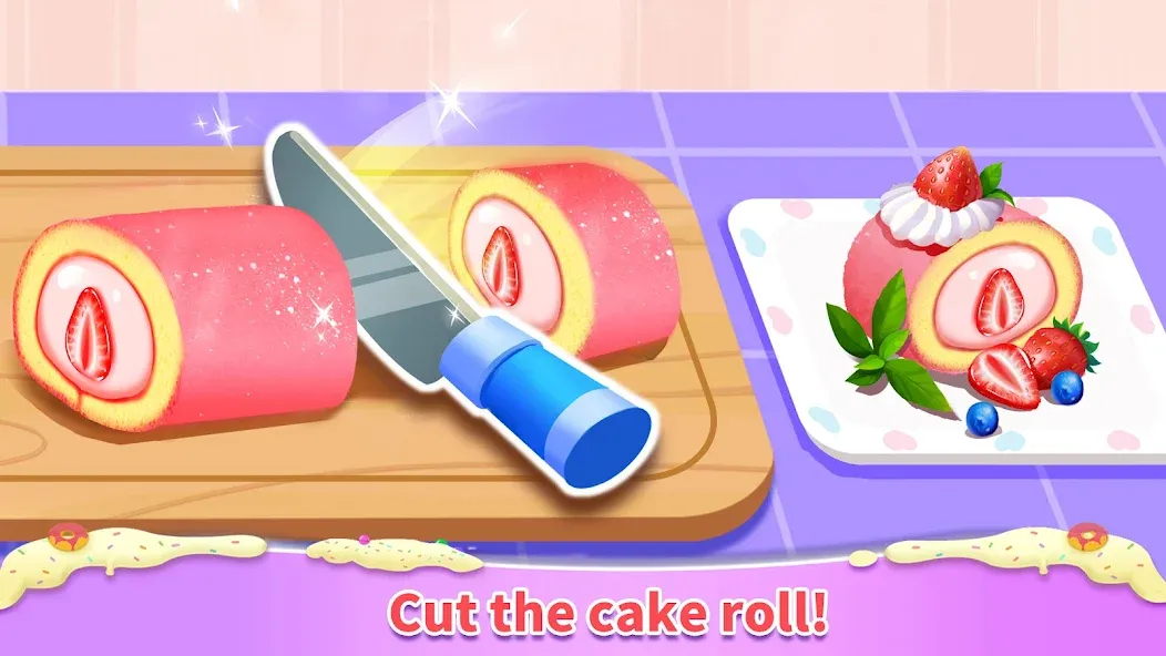 Скачать взломанную Little Panda: Sweet Bakery  [МОД Много монет] — полная версия apk на Андроид screen 2