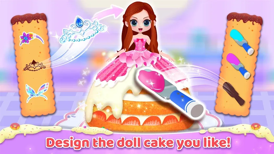 Скачать взломанную Little Panda: Sweet Bakery  [МОД Много монет] — полная версия apk на Андроид screen 3