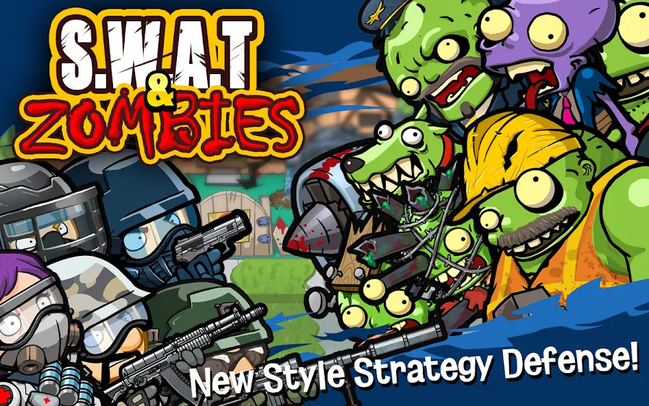 Взломанная SWAT and Zombies Season 2 (СВАТ)  [МОД Бесконечные монеты] — полная версия apk на Андроид screen 1