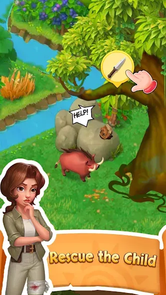 Скачать взлом Island Adventure Jungle  Blast (Марбл Пазл)  [МОД Все открыто] — стабильная версия apk на Андроид screen 5