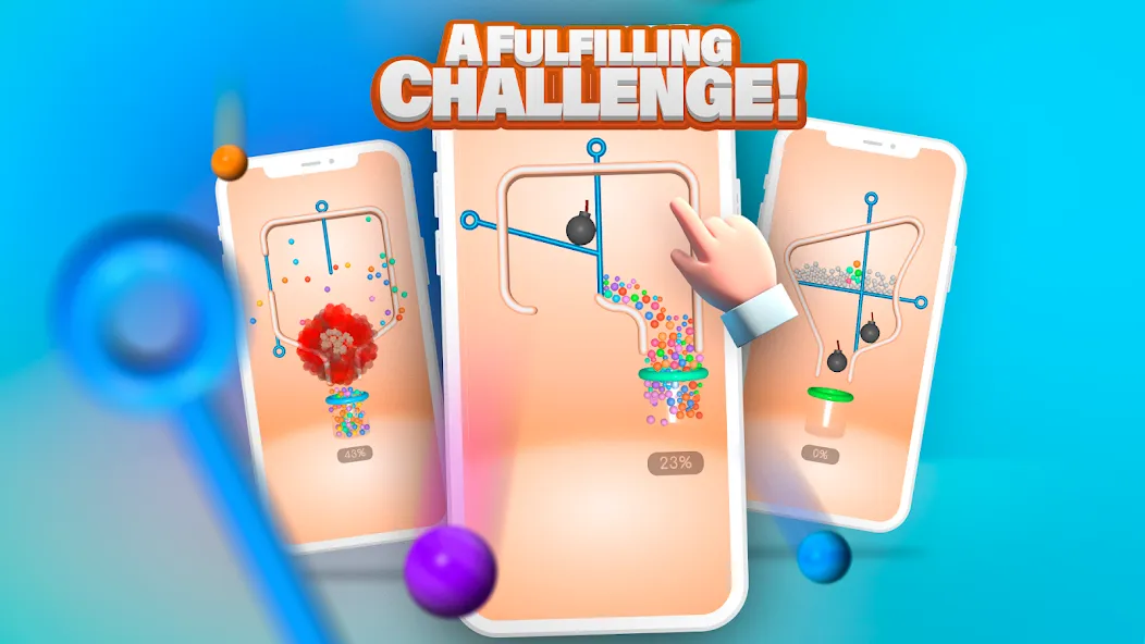 Скачать взломанную Pull the Pin (Пул зе пин)  [МОД Unlimited Money] — стабильная версия apk на Андроид screen 4